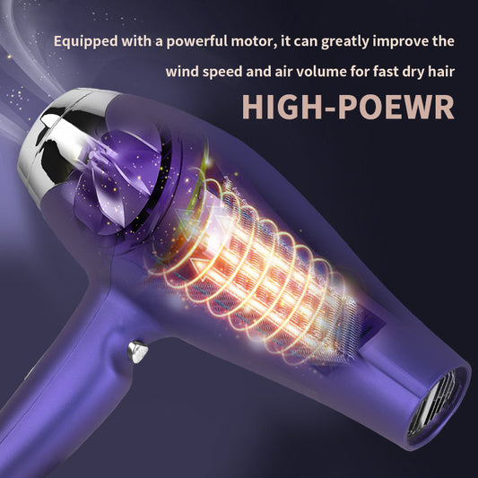 High-speed Hair Dryer Negative Ion Hair Dryer Constant Temperature Barber Shop Household Wholesale High-power Huaya Hot And Cold Hair Dryer fashion ocean