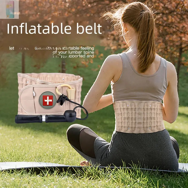 Inflatable Belt Waist Disc Protrusive Traction Belt Support Fixed Belt Waist Protection Artifact Belt Medical Grade Belt fashion ocean