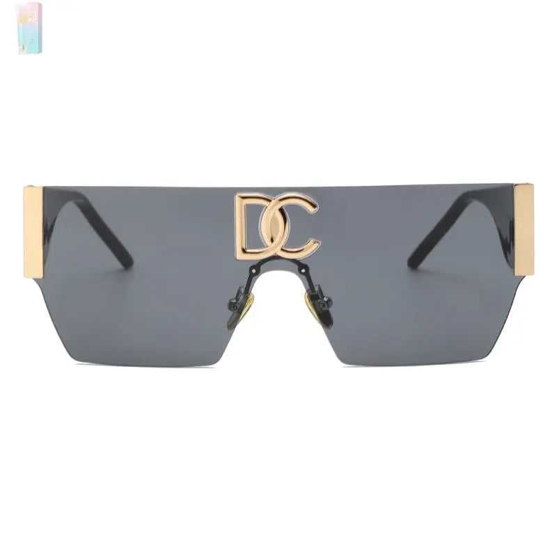 Fashion One-piece Windproof Sunglasses Women&amp;#039;s Outdoor Cycling Glasses Frameless Conjoined Sunglasses Men&amp;#039;s UV Protection fashion ocean